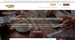 Desktop Screenshot of careermoves.at