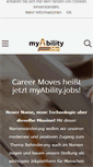 Mobile Screenshot of careermoves.at